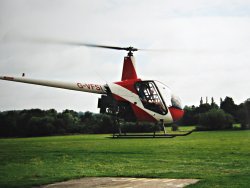 In the air