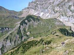 Up towards pass