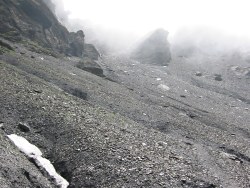 Shale slope