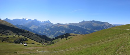 Panorama from pass