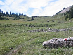 Up towards pass
