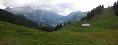 View from pass