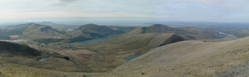 coastline from Snowdon