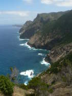steep coastline