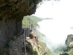 path on ledge