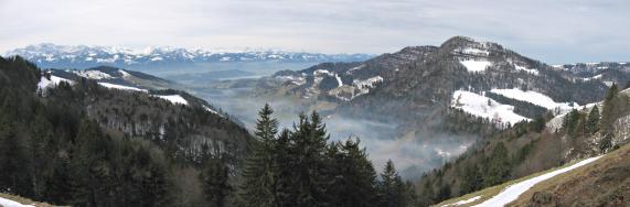 misty valley