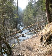 riverside path