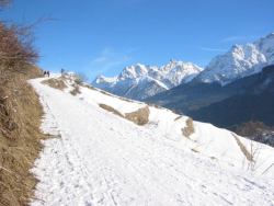Trail and panorama