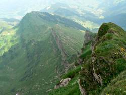 layered rock strata
