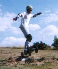 rising majestically through the air