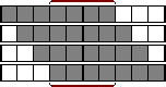possible positions of 7 within 10