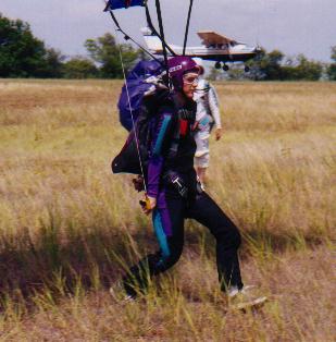 Me landing