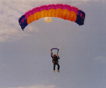 Me under canopy