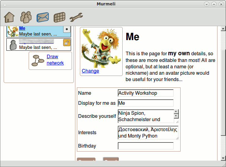 screenshot of normal gui