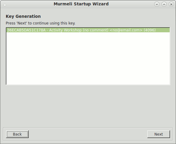 startup wizard